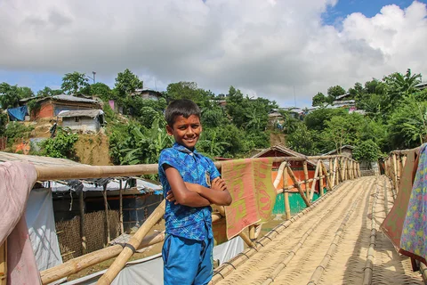 amir lives in the rohingya refugee camps