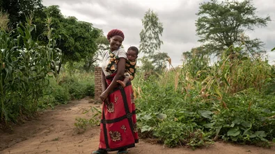 Esther and Blessings 16 months Northern Malawi