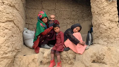 CH1653551-Khal-Mirza-with-his-family-at-their-home-in-Faryab-Province