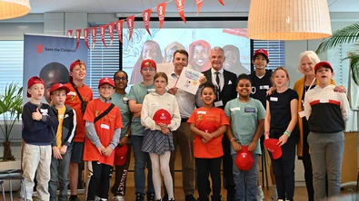 Overhandiging kinderboek