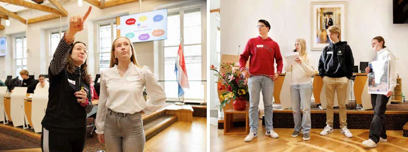 Jongeren presenteren hun plannen