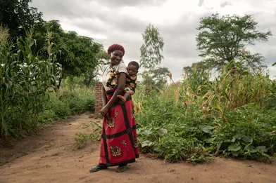 Esther and Blessings 16 months Northern Malawi
