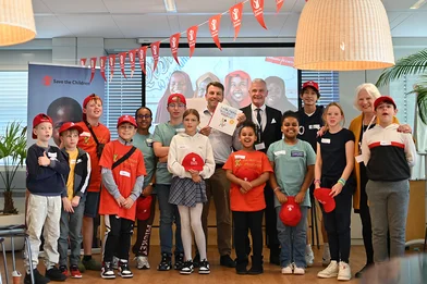 Overhandiging kinderboek