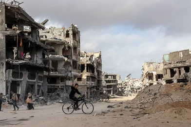 Destructie van Khan Younis