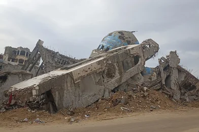 vernietiging in Gaza