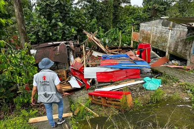 Save the Children in Colombia na aardbeving