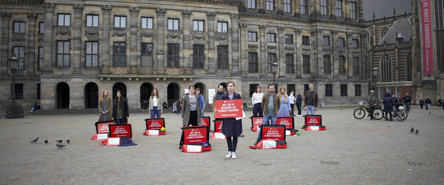 Actie op de Dam