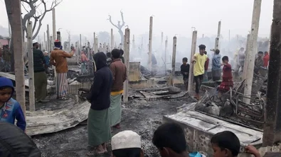 Verwoestende brand Cox’s Bazar: Rohingya’s verder in het nauw